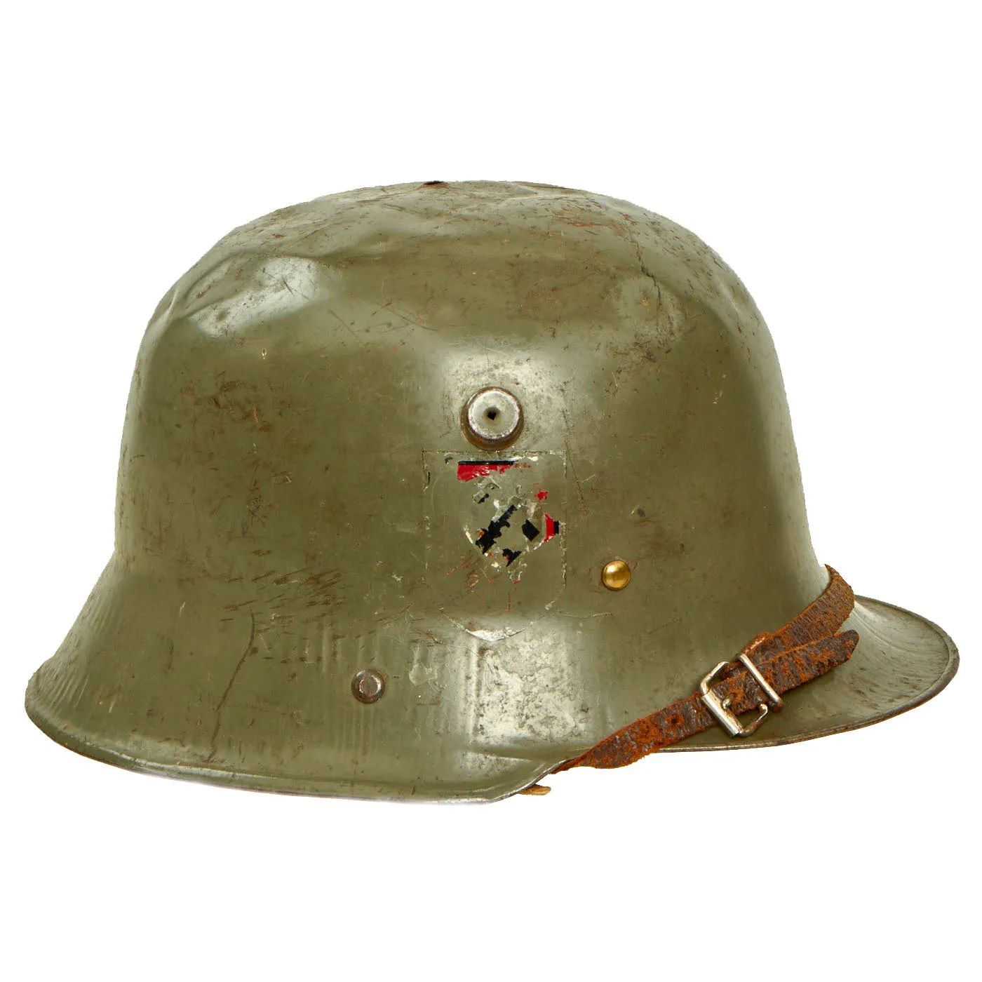 Original German Pre-WWII Army Heer Child's Stahlhelm Style Steel Helmet - Kinderhelm
