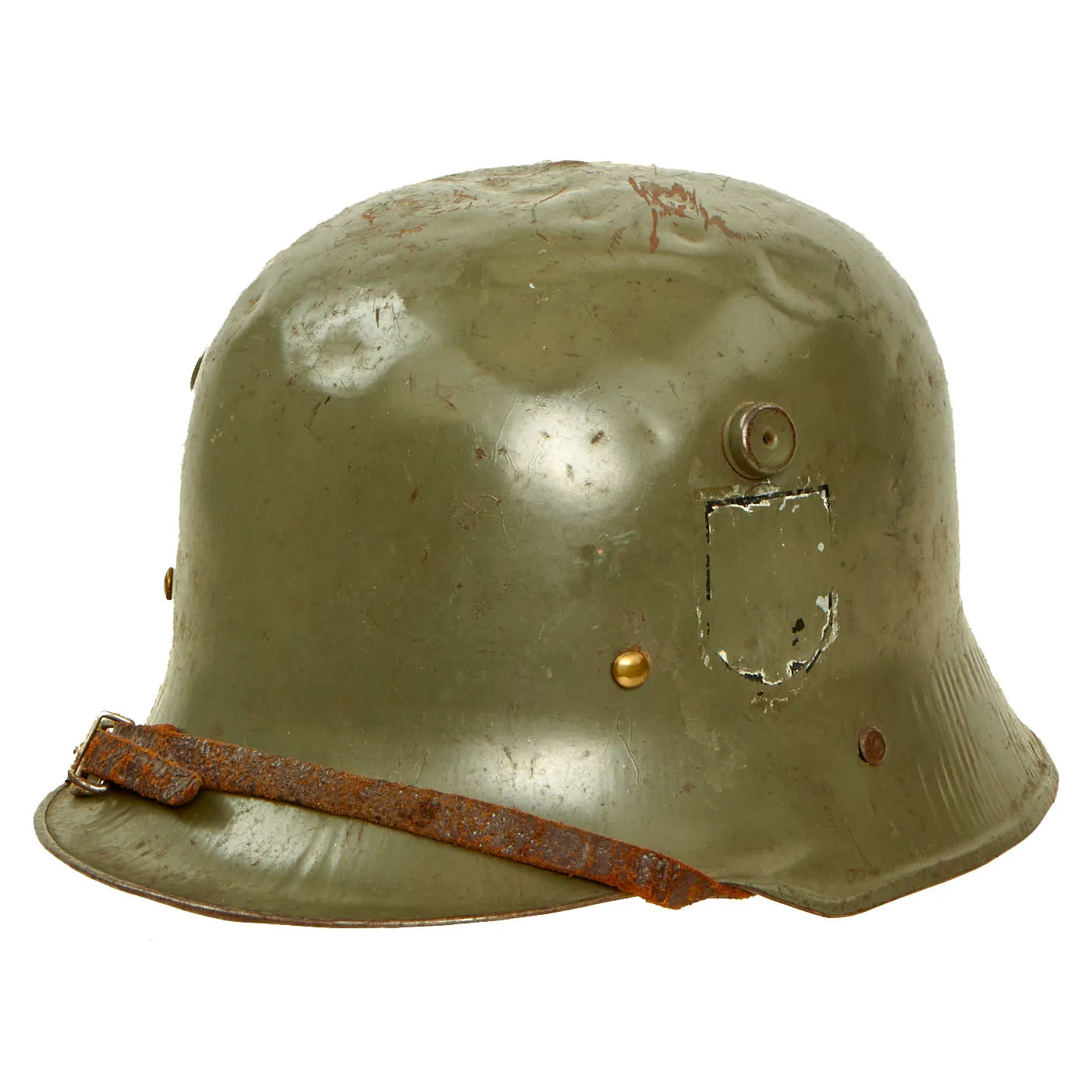 Original German Pre-WWII Army Heer Child's Stahlhelm Style Steel Helmet - Kinderhelm