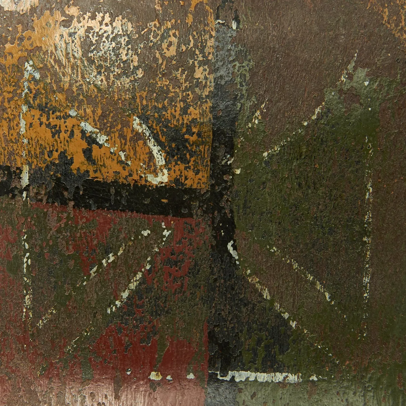 Original German WWI M16 Stahlhelm Helmet Shell with Original Panel Camouflage Paint - marked B.F. 62
