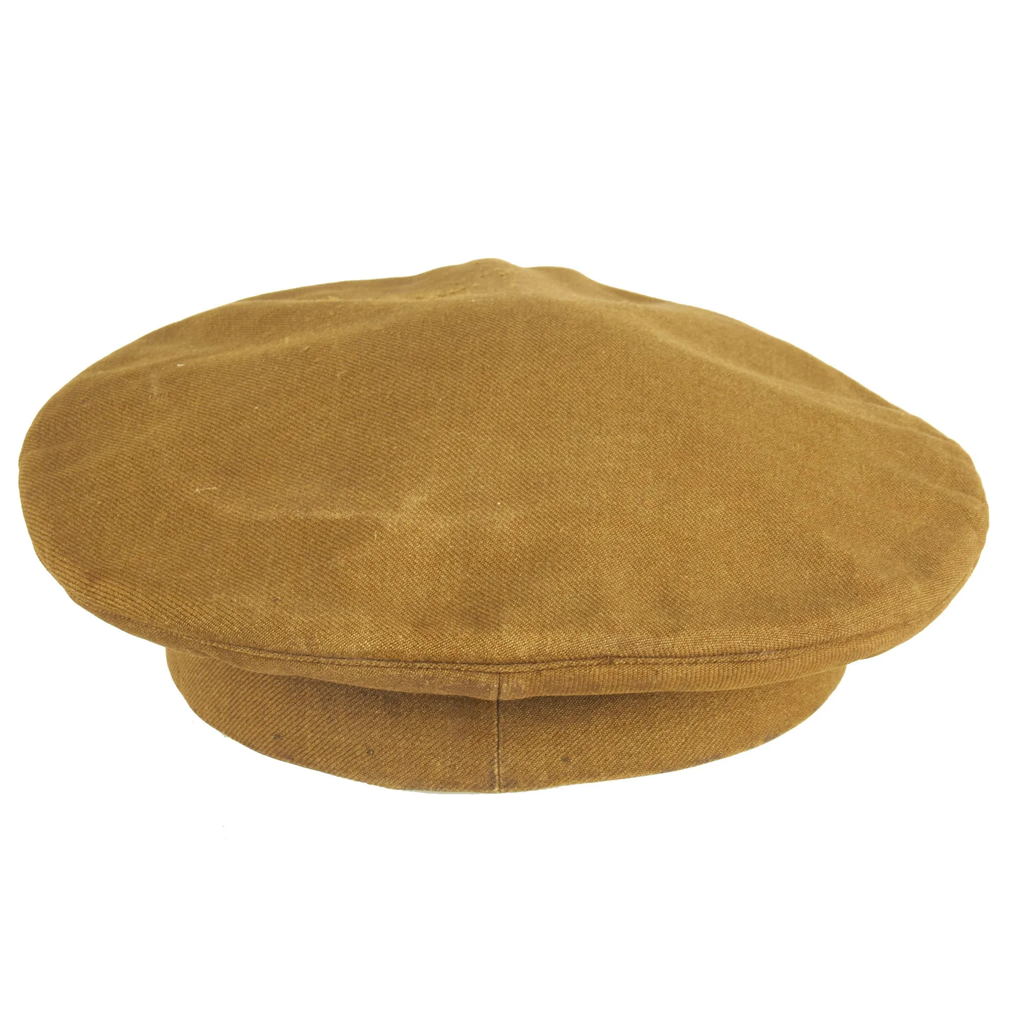 Original Soviet WWII Red Army M1924 Peaked Visor With Cap Device