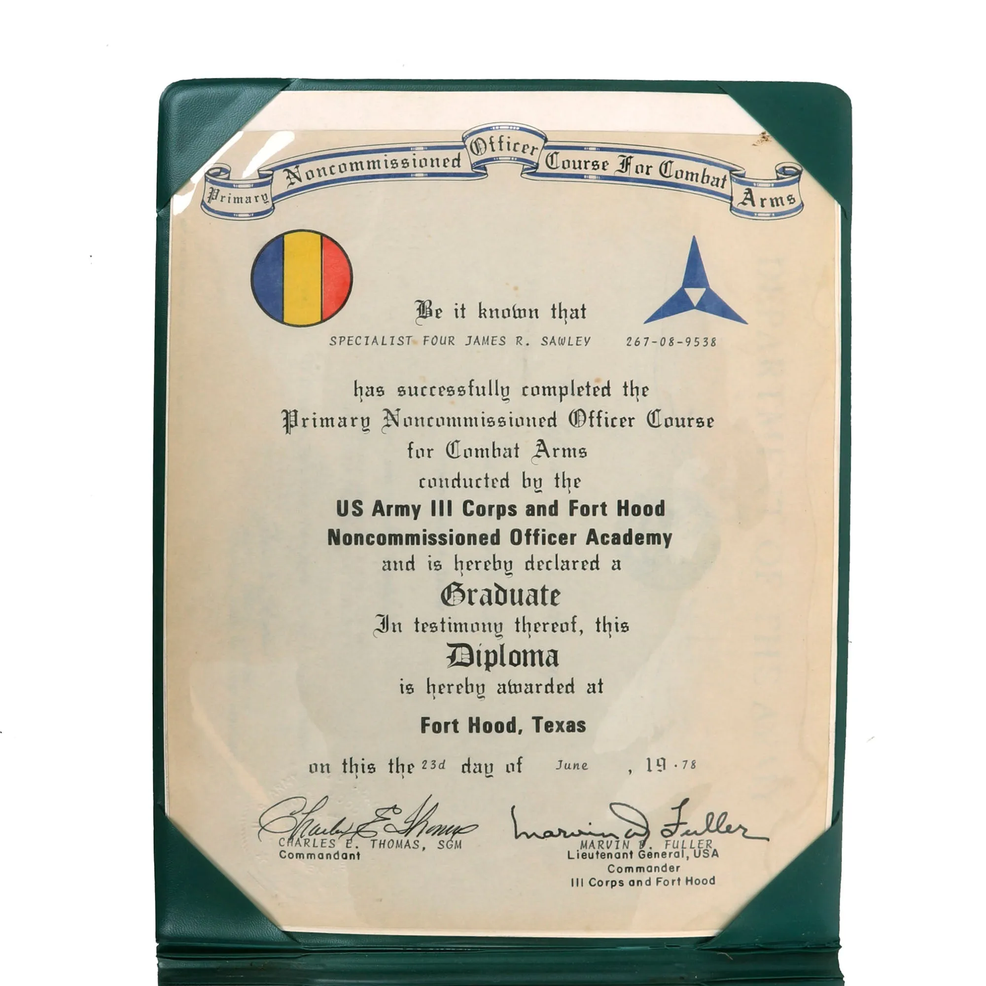 Original U.S. Vietnam War & Post Vietnam 1st Infantry Division Engraved Bronze Star Medal with OLC & Certificate Grouping - Army Commendation Medal & Others