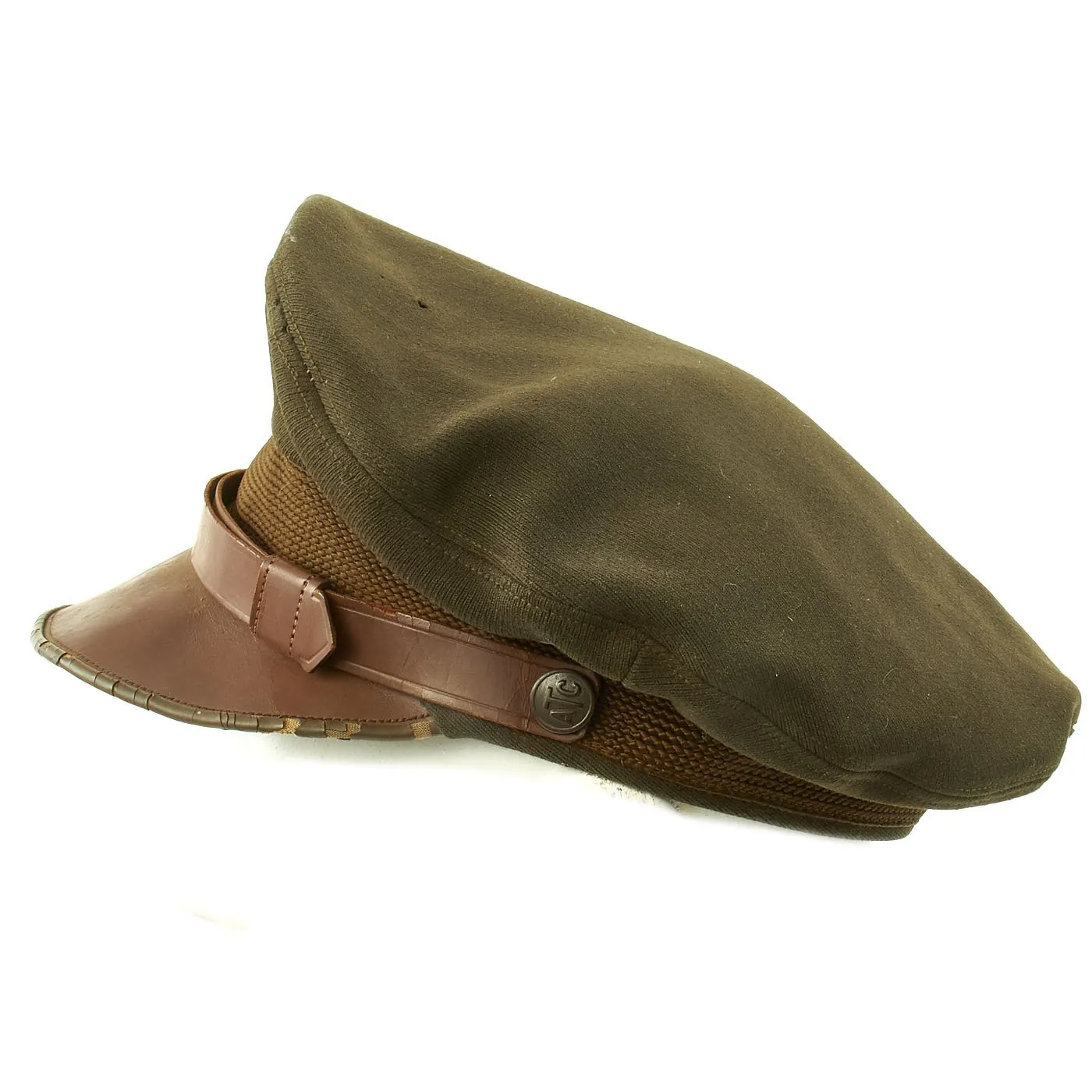 Original U.S. WWII Air Transport Command ATC Crush Peaked Visor Cap