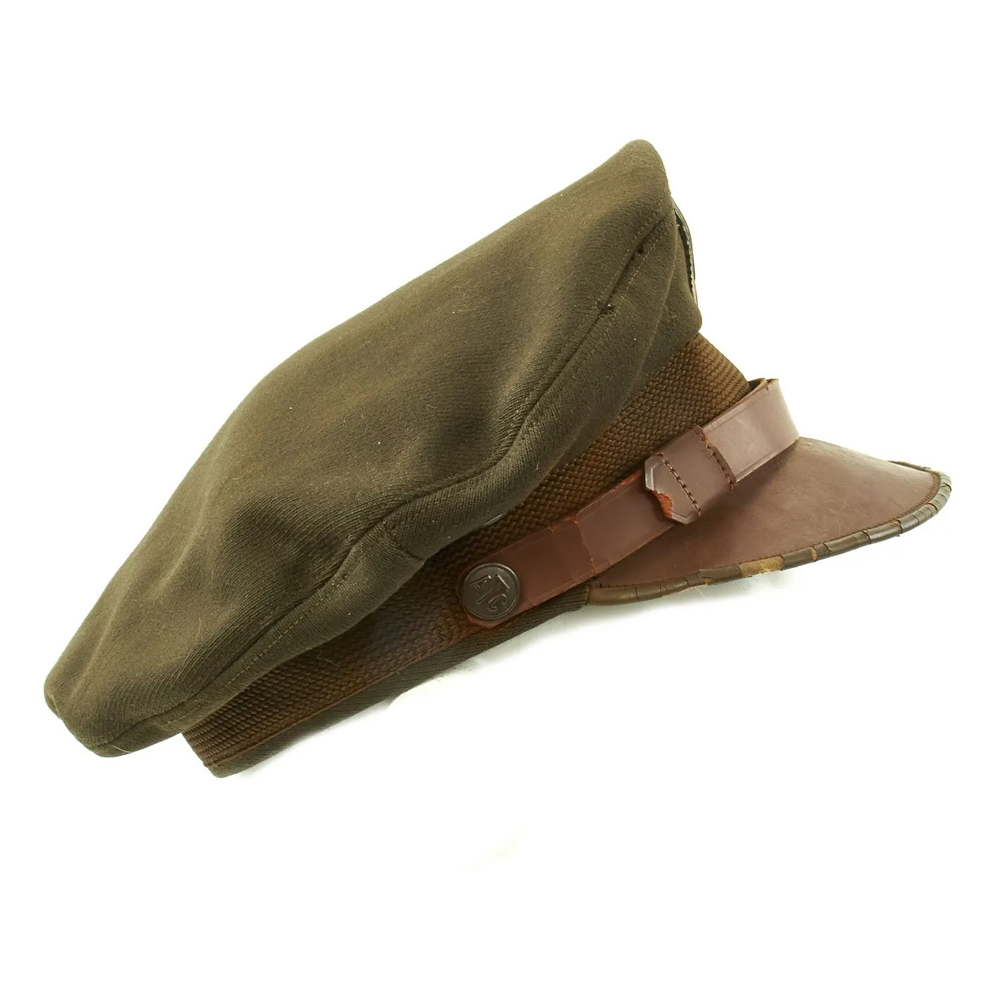 Original U.S. WWII Air Transport Command ATC Crush Peaked Visor Cap