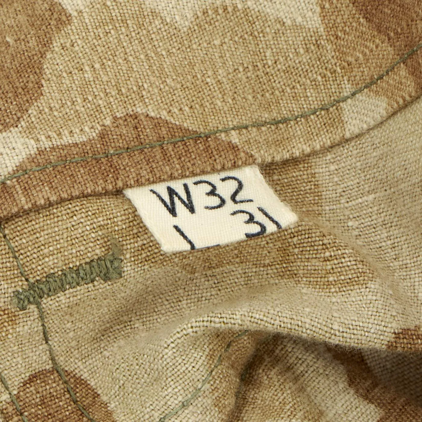 Original U.S. WWII Army Two-Piece Reversible Camouflage Uniform - As Seen in Book