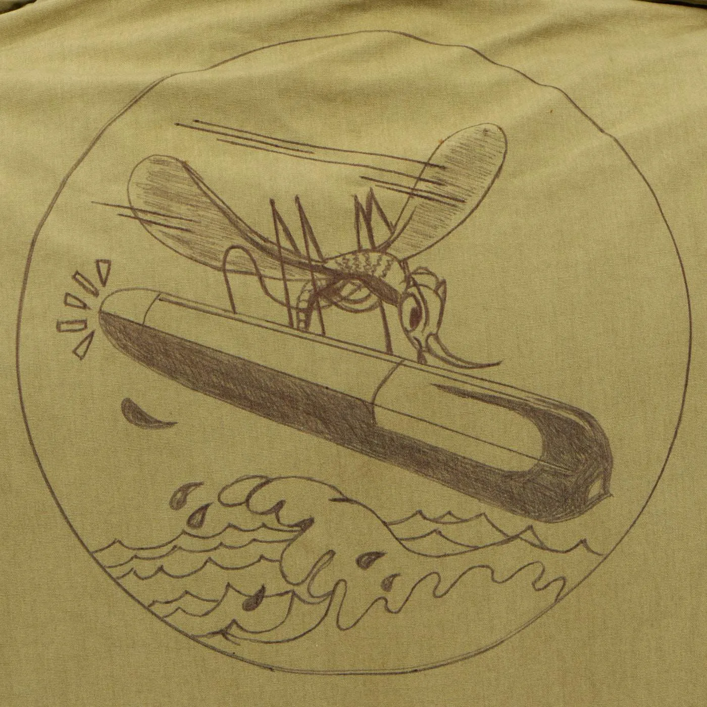 Original U.S. WWII USN Patrol Boat PT-25 Motor Torpedo Boat Squadron Lt's Decorated M-41 Jacket - As Seen In Book