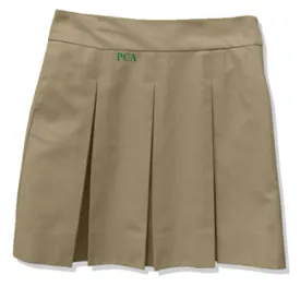 PCA Girls Khaki Skort
