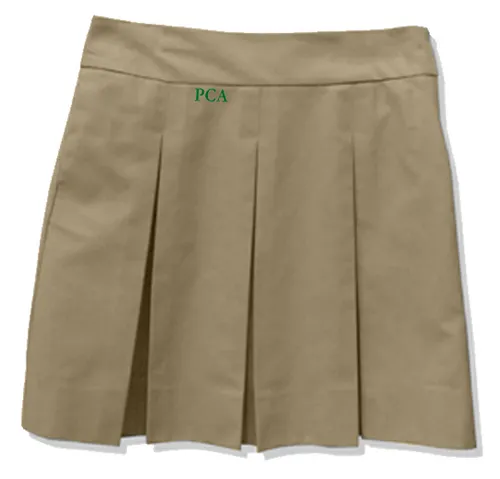 PCA Girls Khaki Skort
