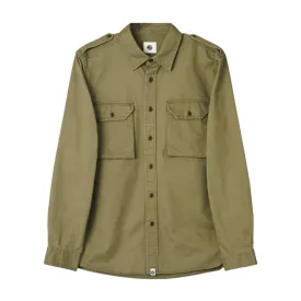 Pretty Green Khaki Celestial Military Shirt