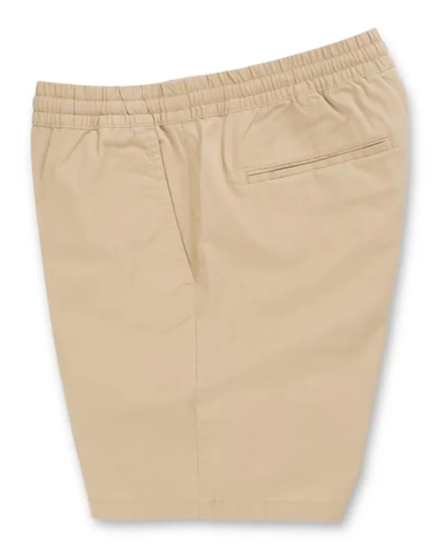 Range Relaxed Elastic Shorts - Khaki
