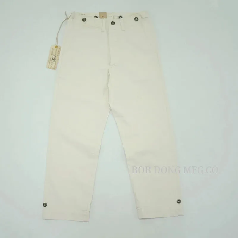Repro US Army M-45 Vintage Military Pants - Olive Natural