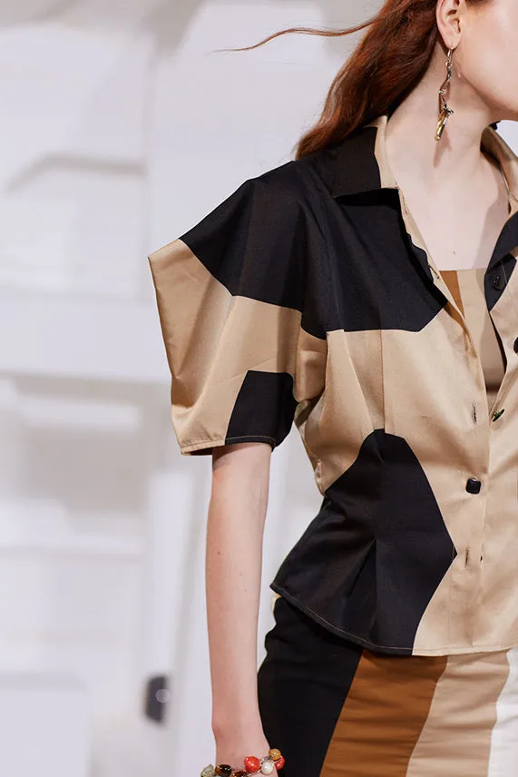 Rimless | Khaki Black Shirt