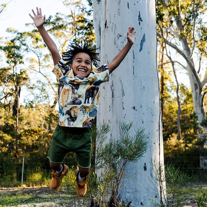 Rock Your Kid Khaki Walk Shorts