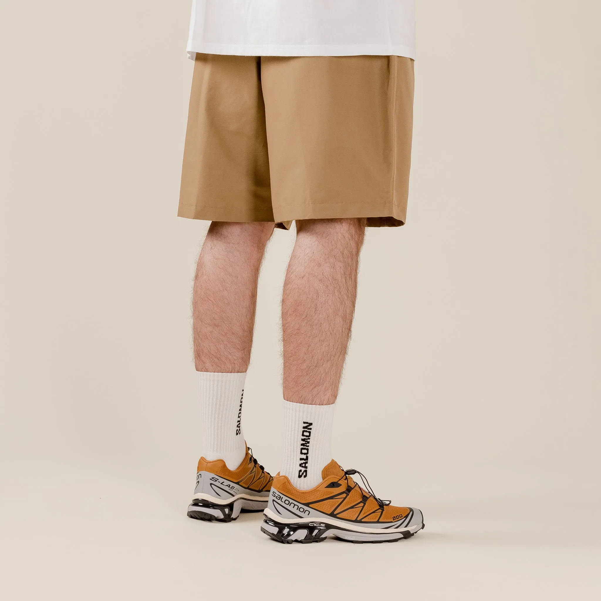 South2 West8 - C.S Shorts C/N Grosgrain - Khaki