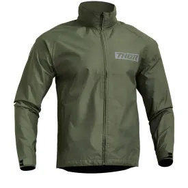 Thor Army Rain Jacket Pack Army Green