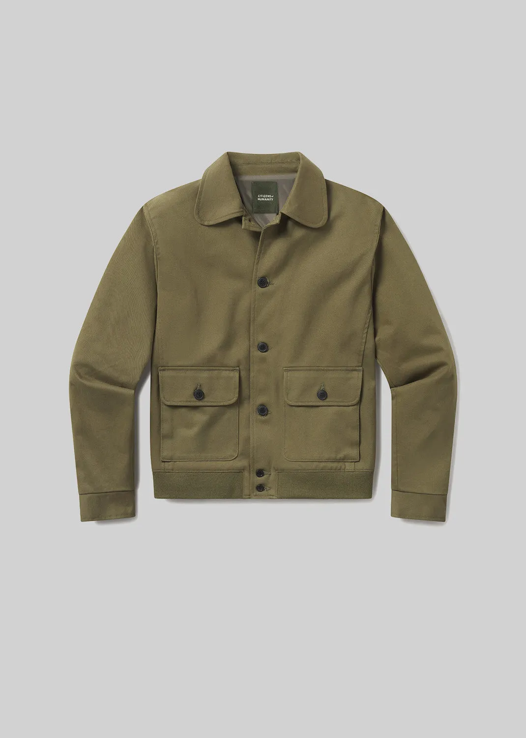 Utility Jacket in Army Green
