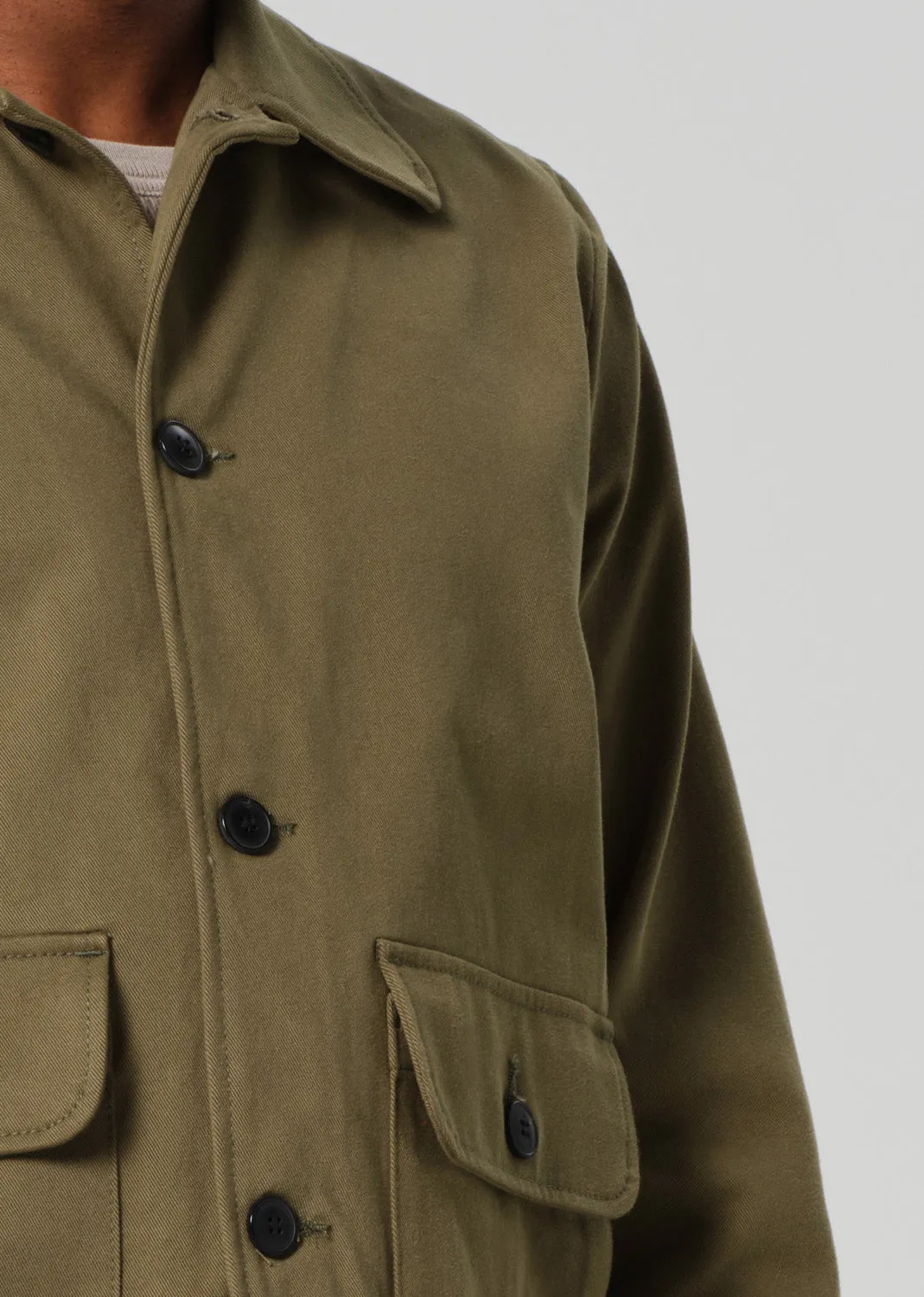 Utility Jacket in Army Green