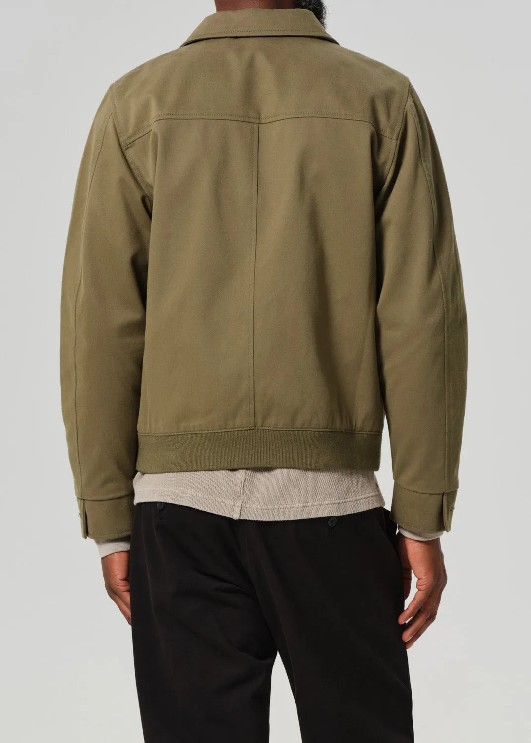Utility Jacket in Army Green