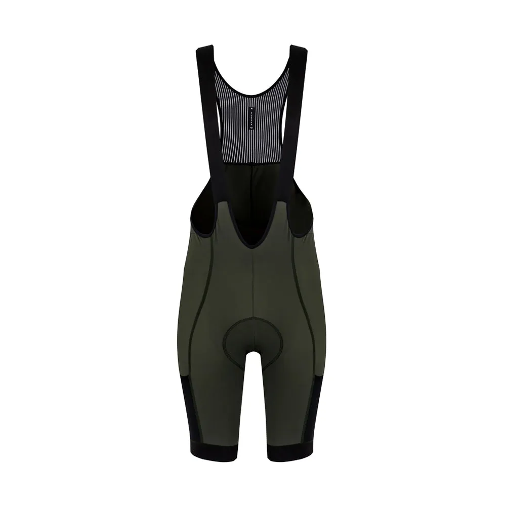 VELODROM VCC Cargo Bib Shorts - Army Green