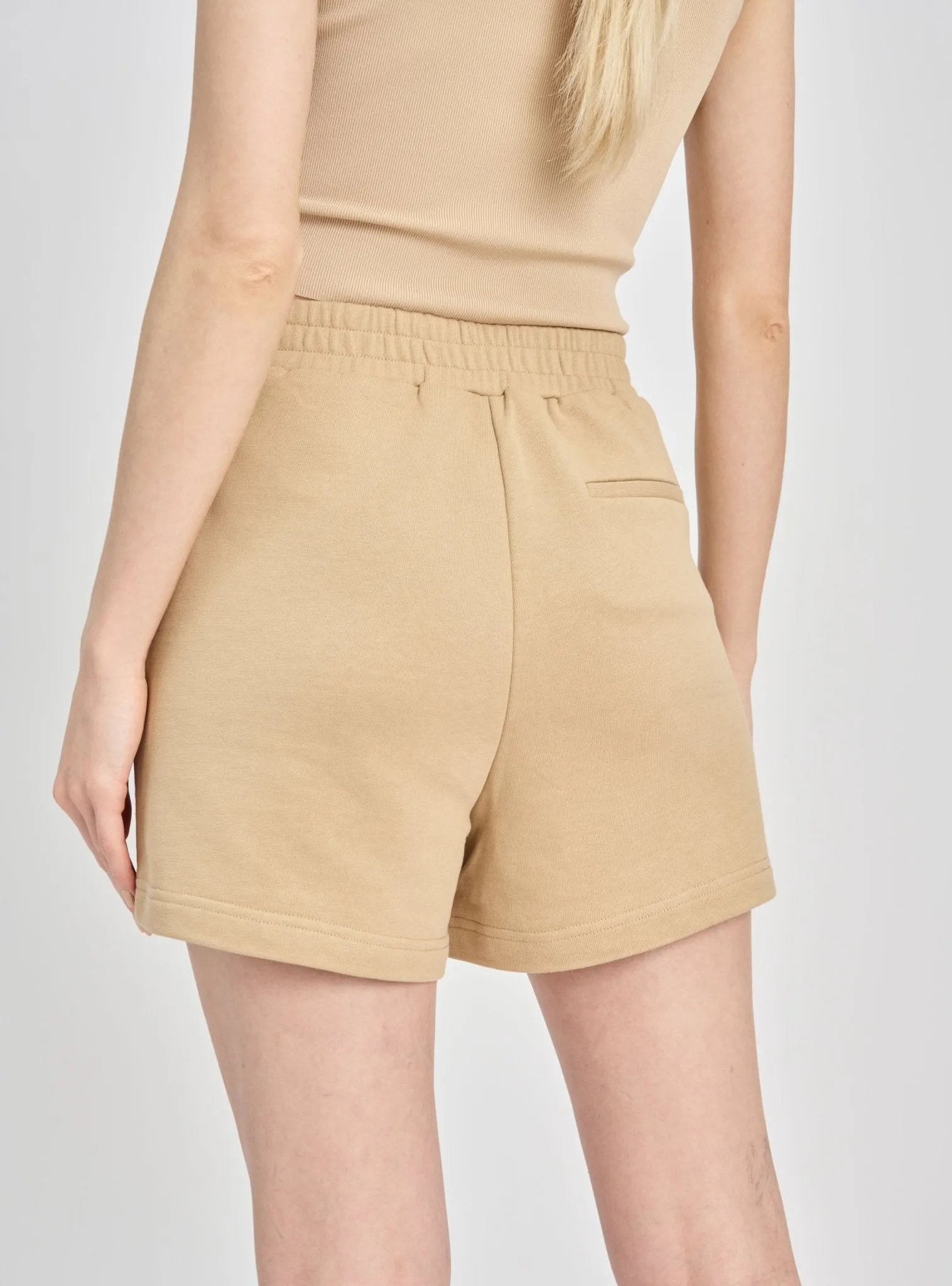 VENICE cotton shorts (Khaki)