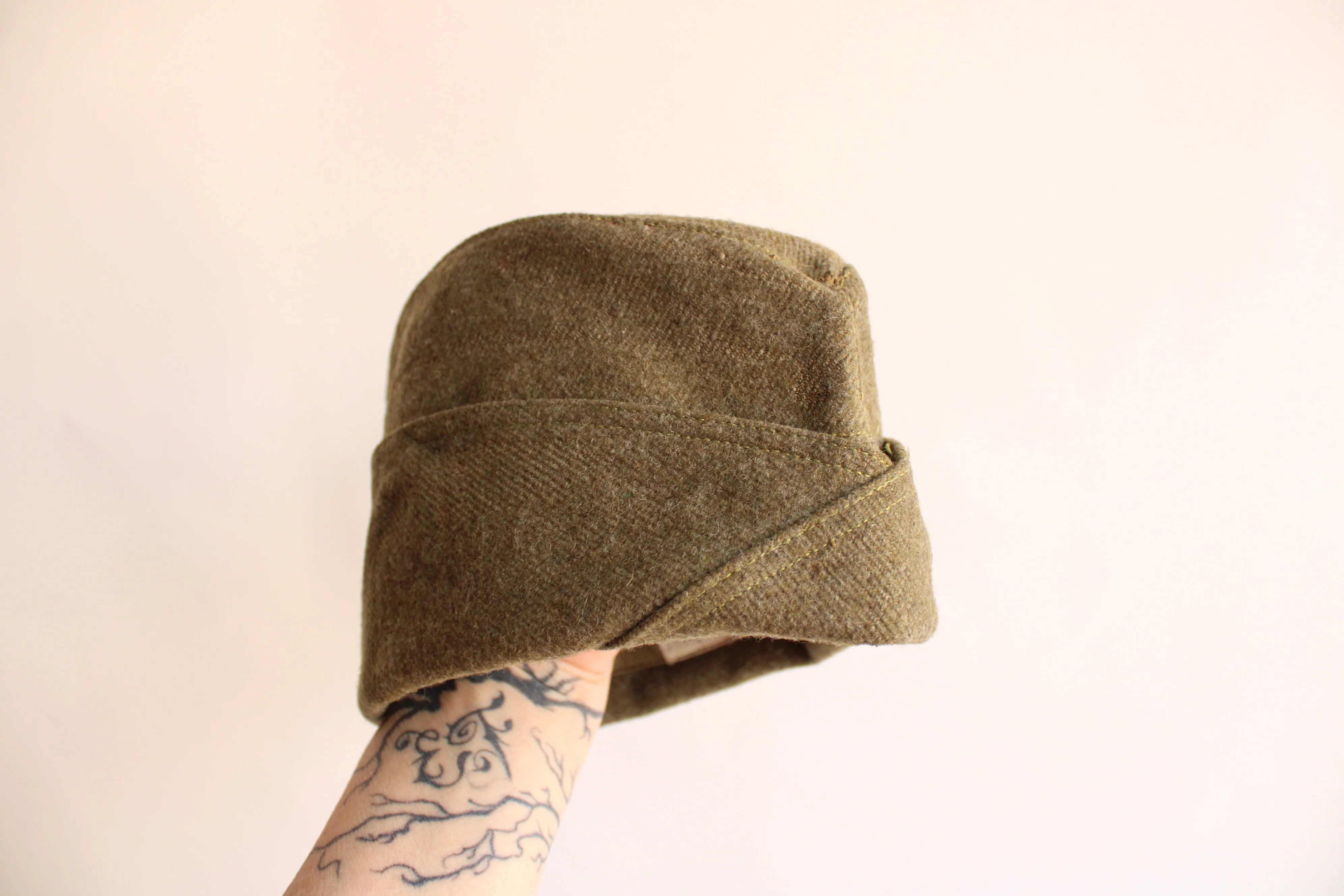Vintage 1918 World War One Army Cap