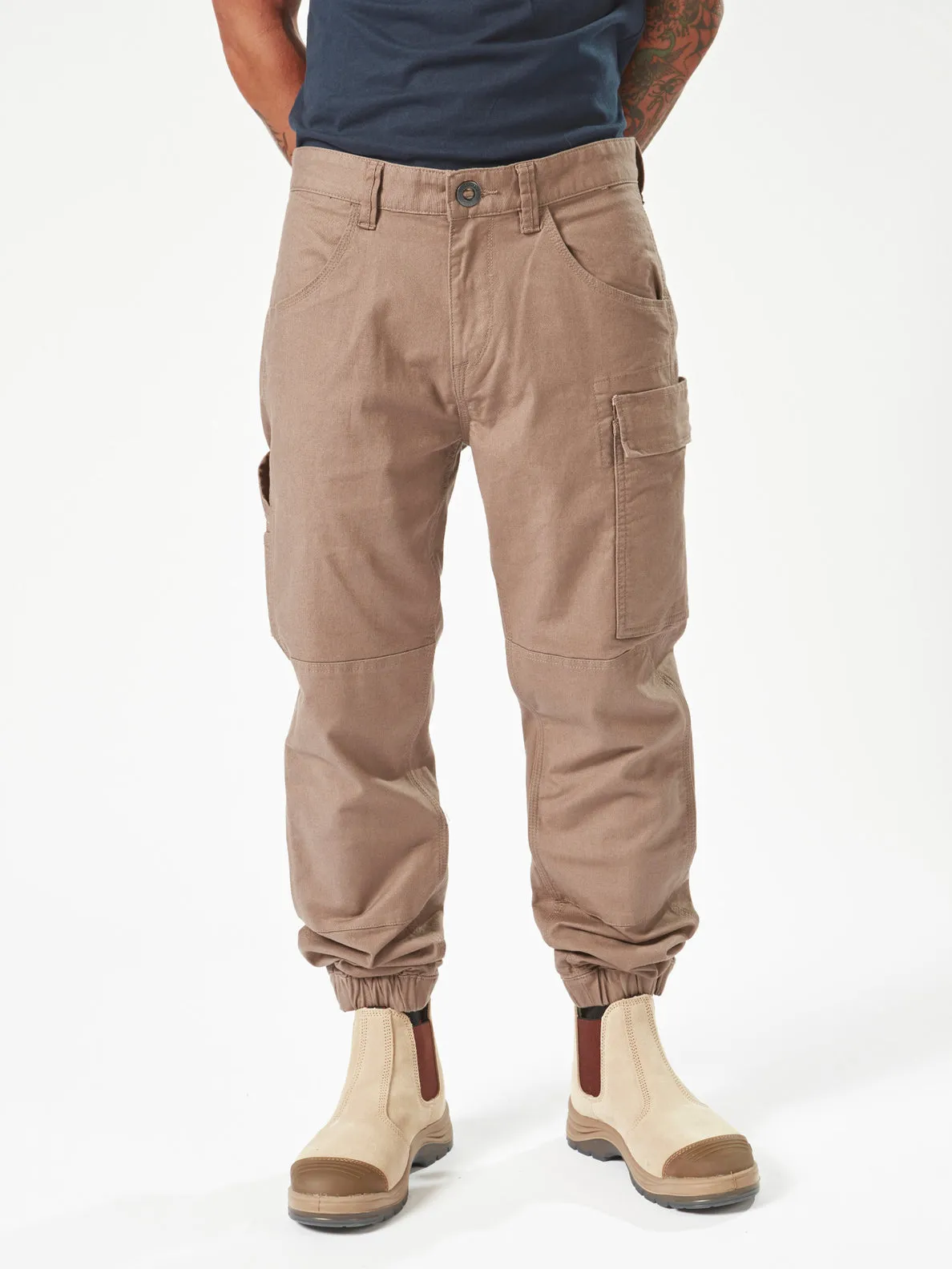 Volcom Workwear Caliper Cuffed Pants - Brindle