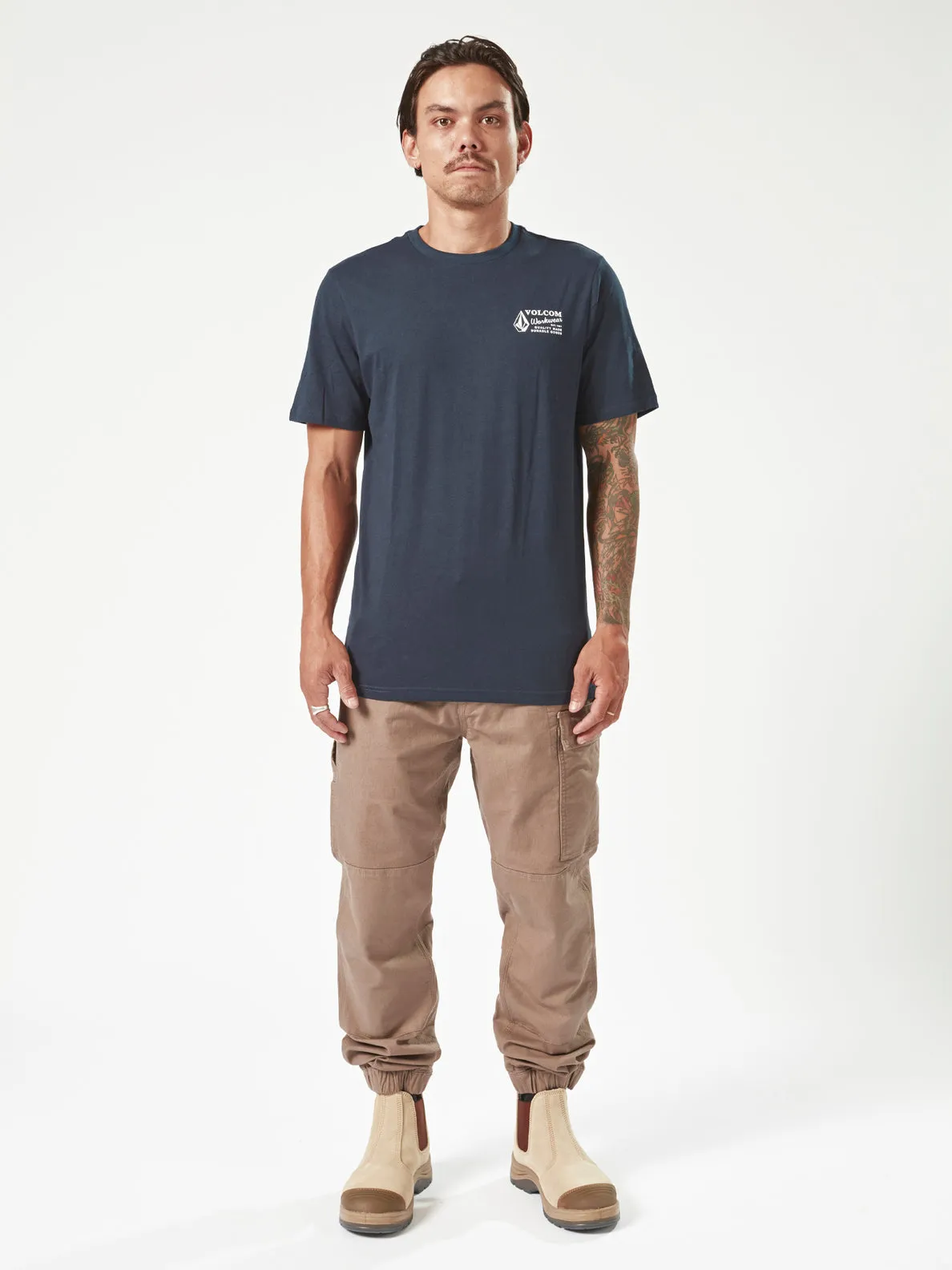 Volcom Workwear Caliper Cuffed Pants - Brindle