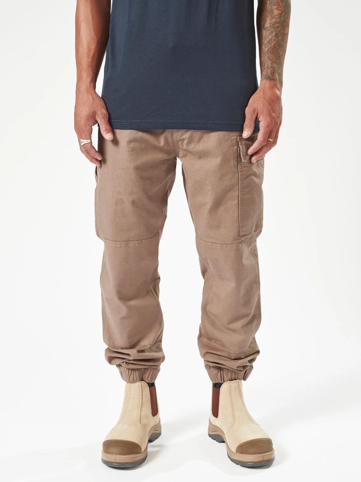 Volcom Workwear Caliper Cuffed Pants - Brindle