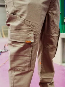 VOLCOM WORKWEAR CALIPER LIGHT WORK PANTS - BRINDLE