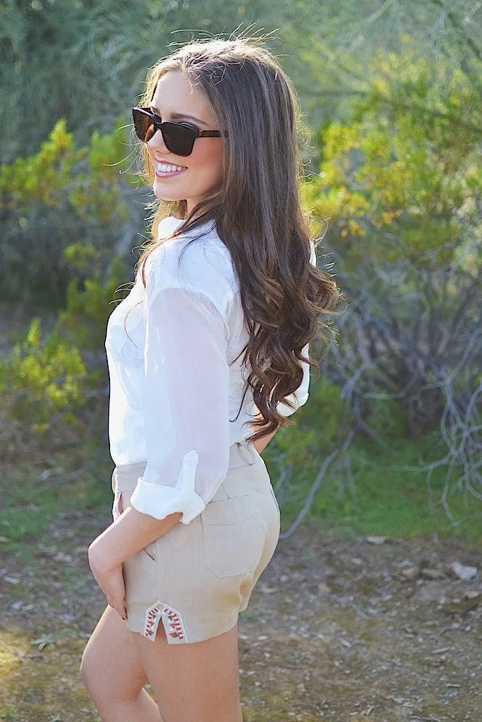 Weekends At The Country Club Shorts - Khaki