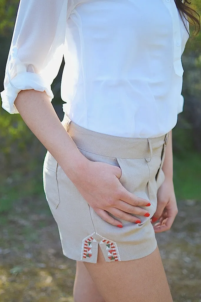 Weekends At The Country Club Shorts - Khaki
