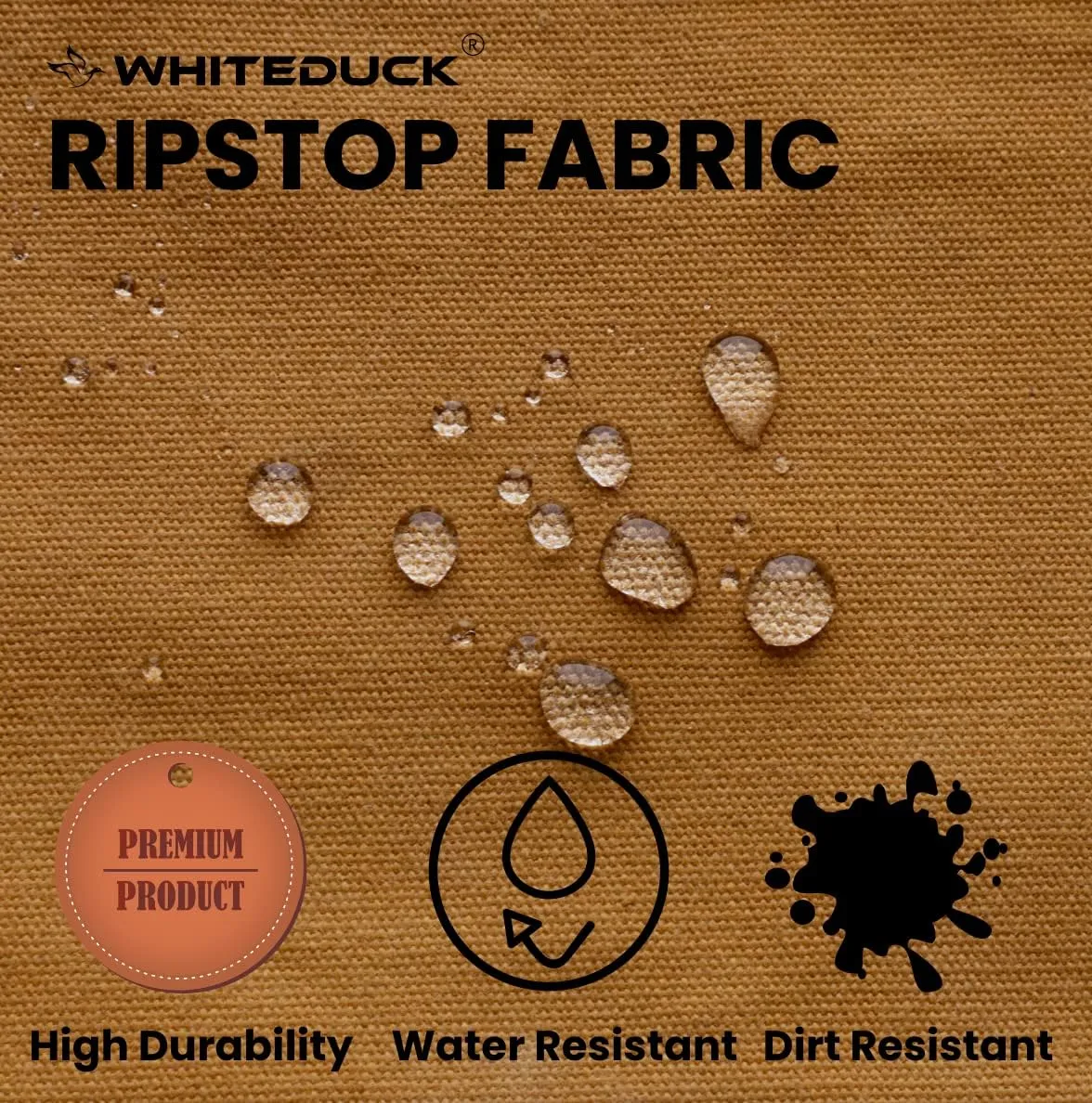 WHITEDUCK Men's Tactical Pants Ripstop Stretch Water Resistant with 13 Pockets Cargo Work Pants- Military Hiking Outdoor