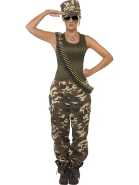 Womens Costume - Khaki Camo