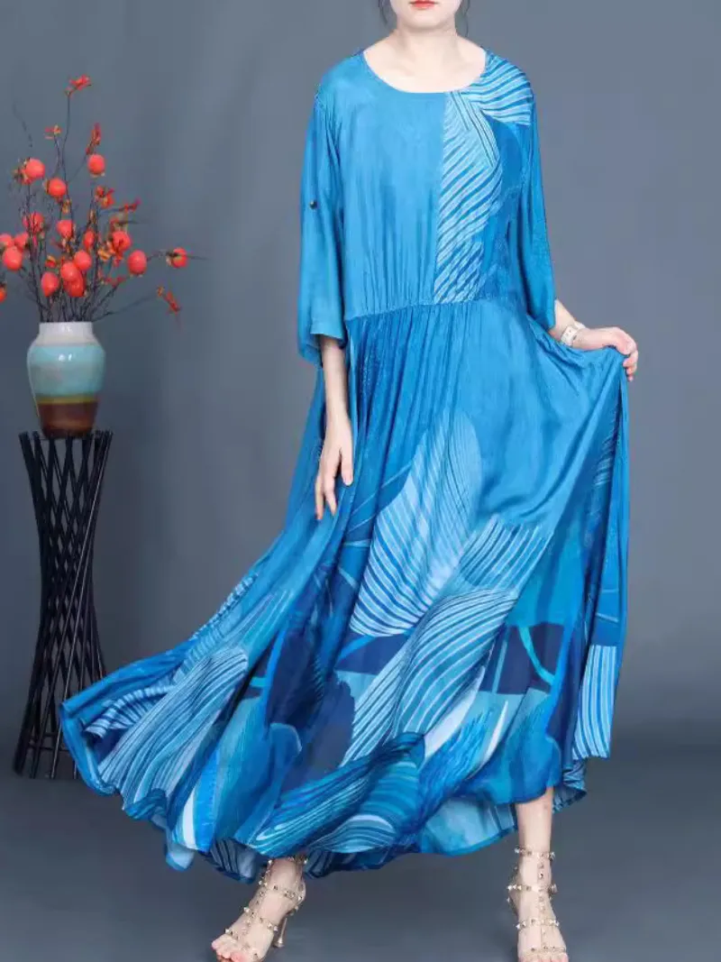 Women's Everyday WearLoose Large Size A-Line Dress