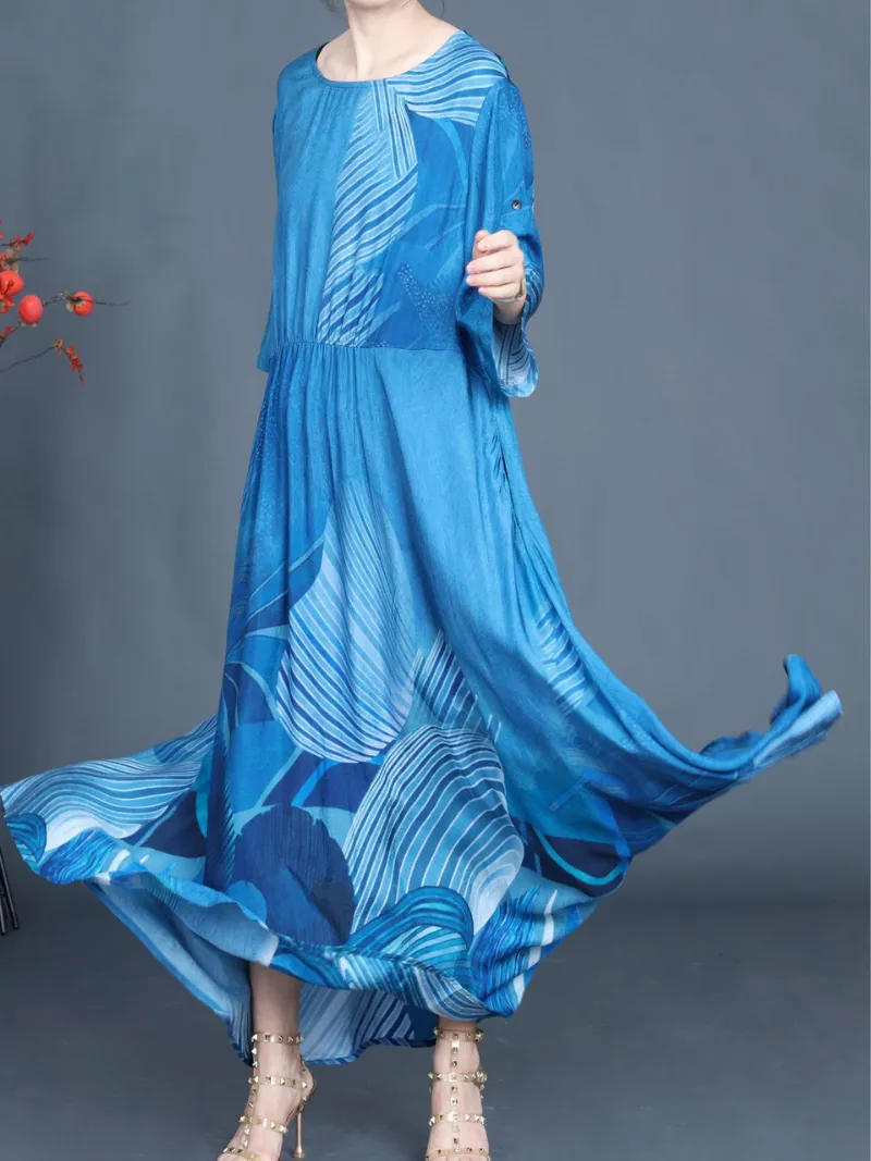 Women's Everyday WearLoose Large Size A-Line Dress