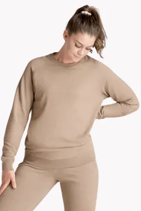 Women's KHAKI Sweatshirt (Terry)