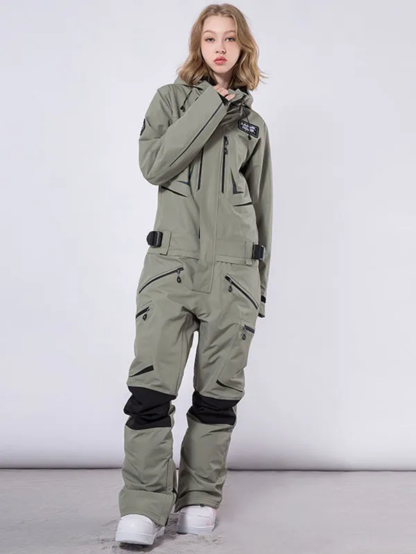 Women's RAWRWAR  High Land Cargo One Piece Snowsuit
