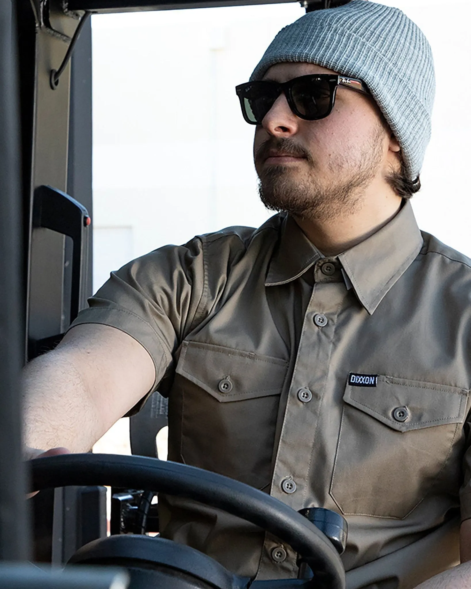 WorkForce Short Sleeve Work Shirt - Khaki