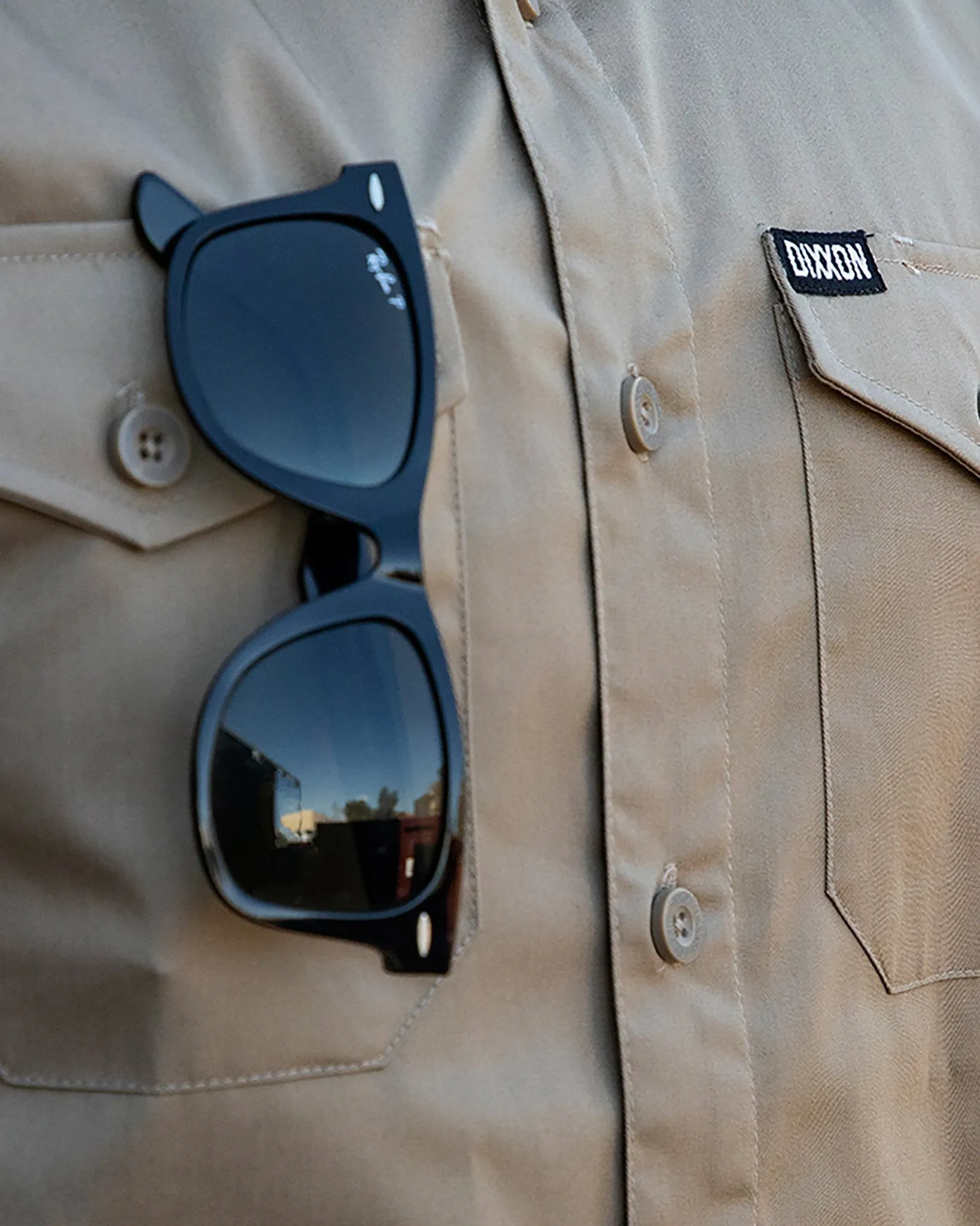 WorkForce Short Sleeve Work Shirt - Khaki